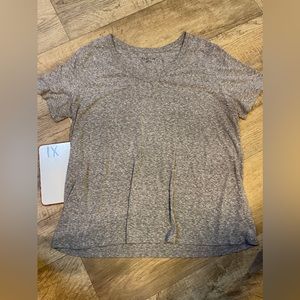 Ava & Viv Grey XXL V Neck Tee